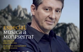 Bernat Vivancos on the magazine cover of 46th «440 Clàssica & jazz»