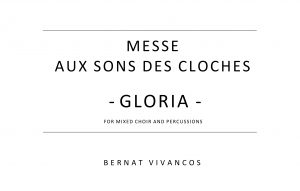 Messe aux sons des cloches, Gloria score cover