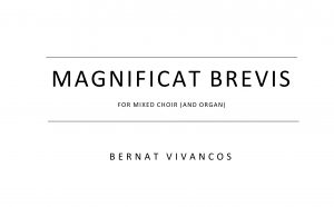 Magnificat Brevis score cover