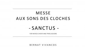 Sanctus score cover